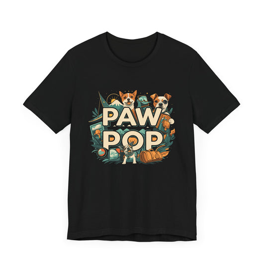 Paw Pop Cotton T-Shirt