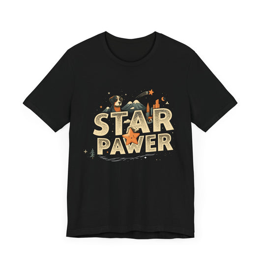 Star Pawer Cotton T-Shirt