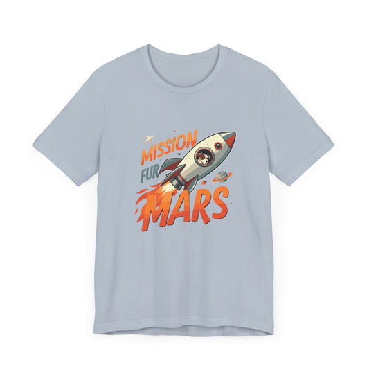 Mission Fur Mars Cotton T-Shirt